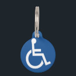 Handicapped Pet ID Tag<br><div class="desc">Handicapped, Disabled</div>