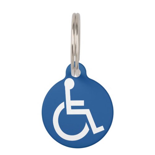 Handicapped Pet ID Tag