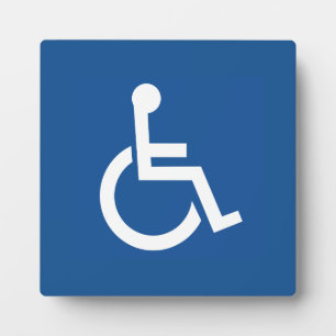 Handicapped Plaque