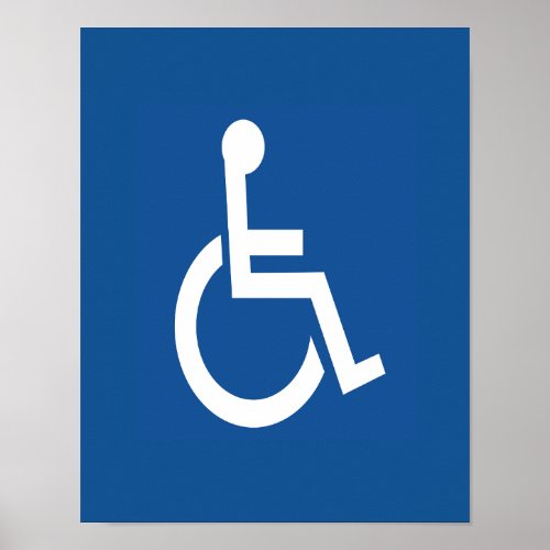 Handicapped Poster
