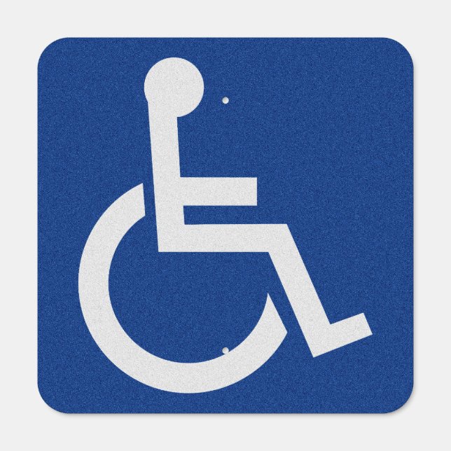 Handicapped Sign (Front)