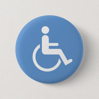 HANDICAPPED sign Button
