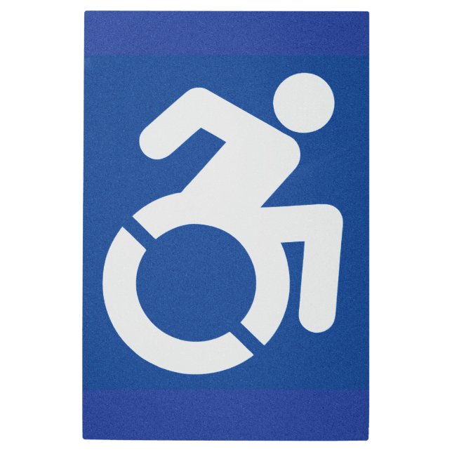 Handicapped Sign Modern (Front)