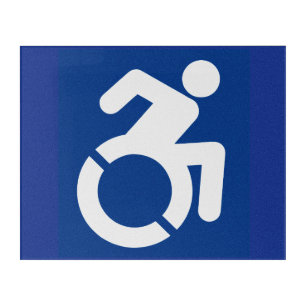 Handicapped Sign Modern Acrylic Print