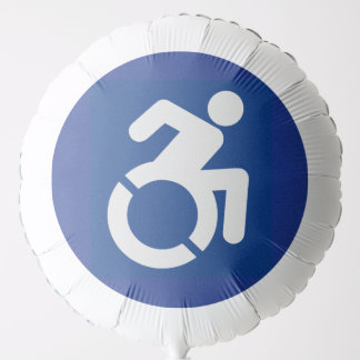 Handicapped Sign Modern Balloon