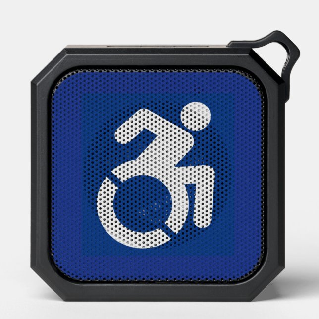 Handicapped Sign Modern Bluetooth Speaker (Front)