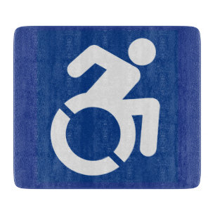 Handicapped Sign Modern Cutting Board
