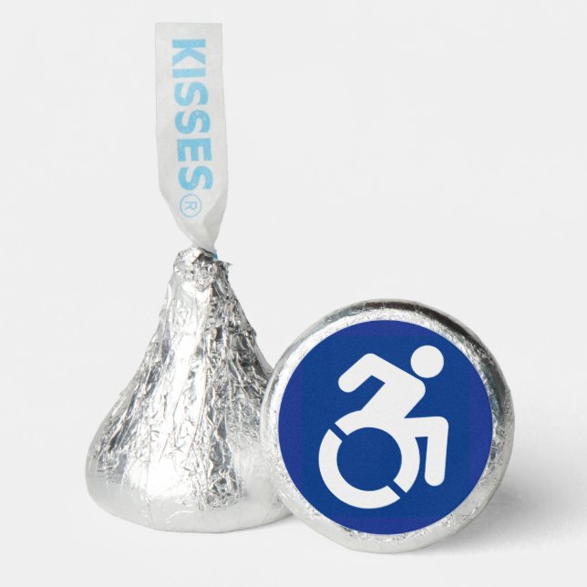 Handicapped Sign Modern Hershey®'s Kisses® (Front)