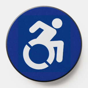 Handicapped Sign Modern PopSocket