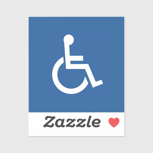 Handicapped Sticker (Sheet)