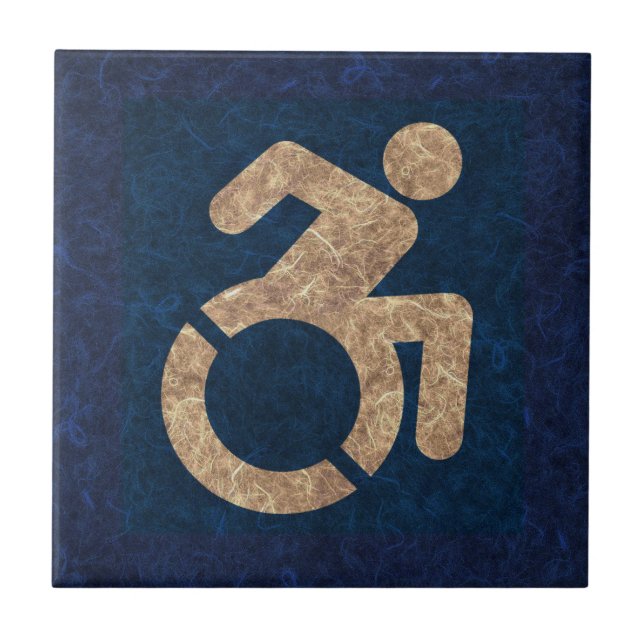 Handicapped Textured Ceramic Tile (Front)