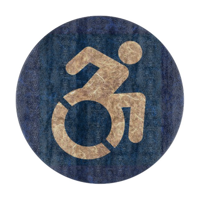 Handicapped Textured Cutting Board (Front)