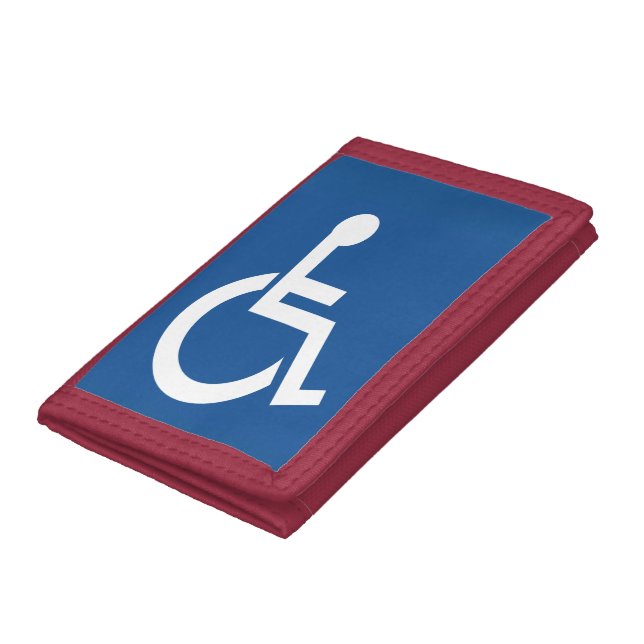 Handicapped Trifold Wallet (Bottom)