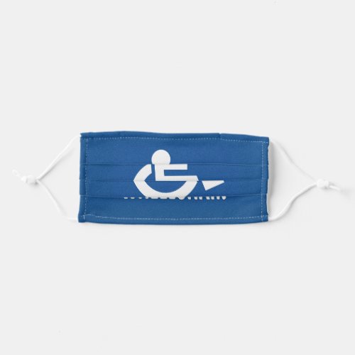 Handicapped Wheelchair Adult Cloth Face Mask