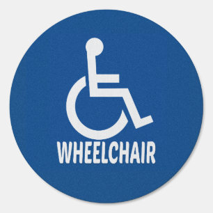 Handicapped Wheelchair Sign