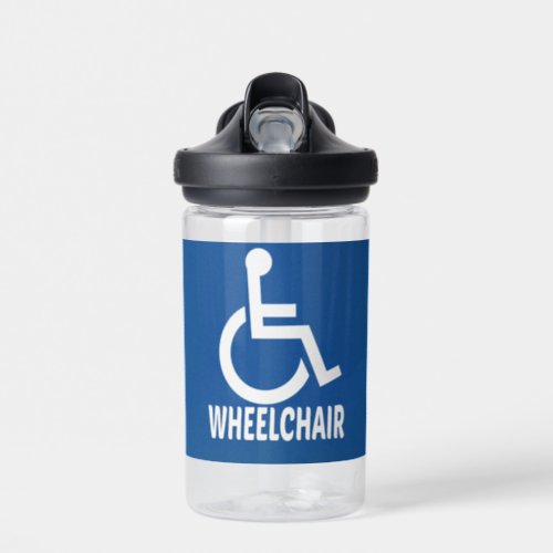Handicapped Wheelchair Water Bottle