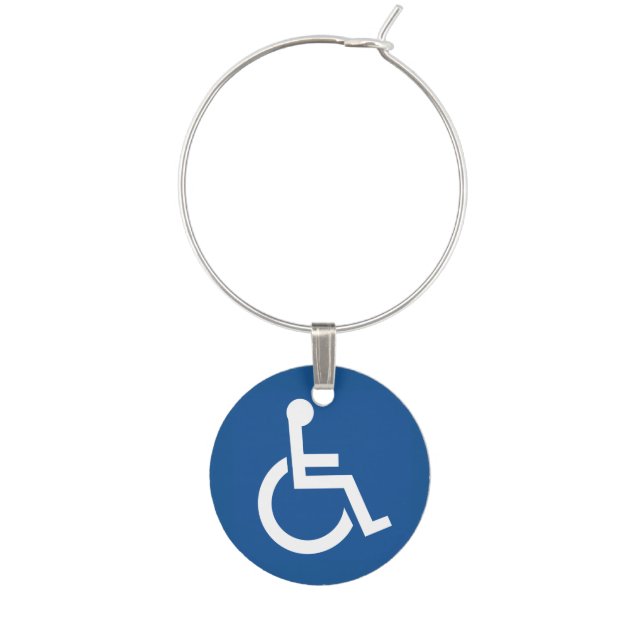Handicapped Wine Charm (Front)