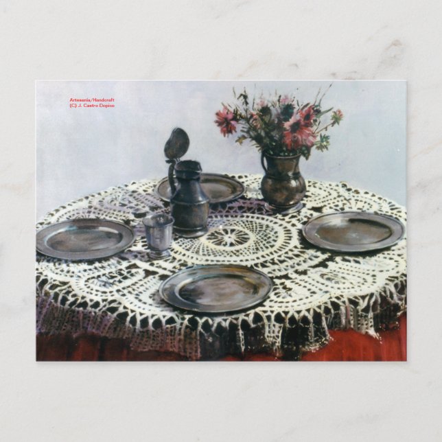 Handicrafting/Handcraft Postcard (Front)