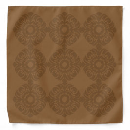 Handkerchief - Brown Pattern Bandana