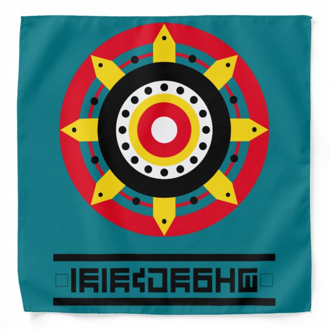 Handkerchief Tribe OHOHUIHCAN Bandana (Front)
