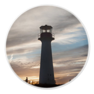 Handle of door, photograph of a headlight ceramic knob