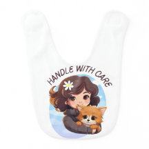 Handle with Care Bib