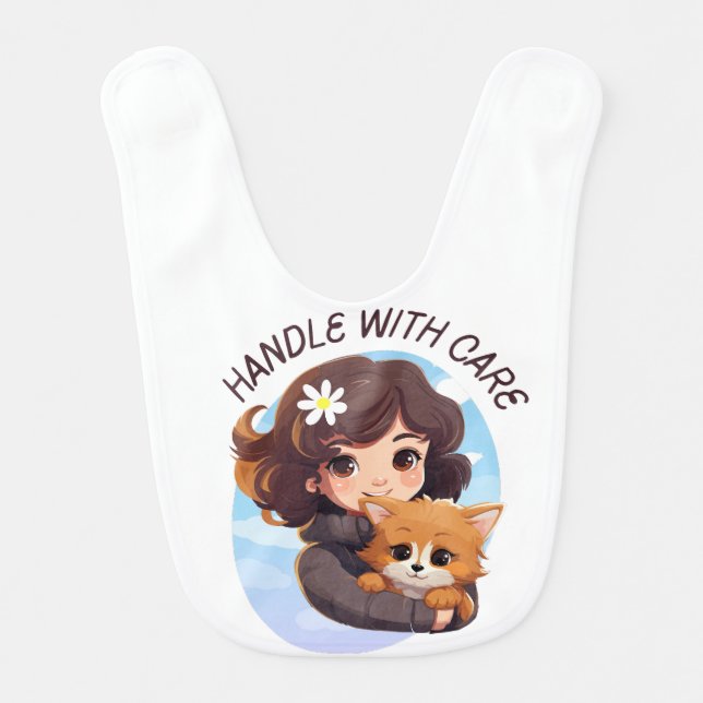 Handle with Care Bib (Front)
