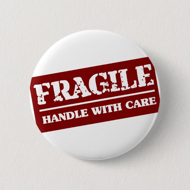 Handle with care button (Front)