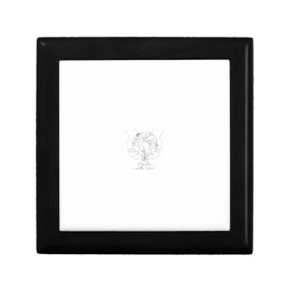 "Handle With Care" Earth Minimalist Jewelry Gift  Box