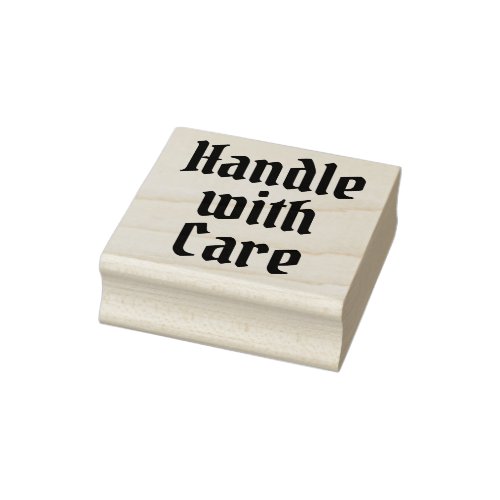 Handle With Care Shipping Stamp