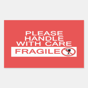 Handle with Care Sticker