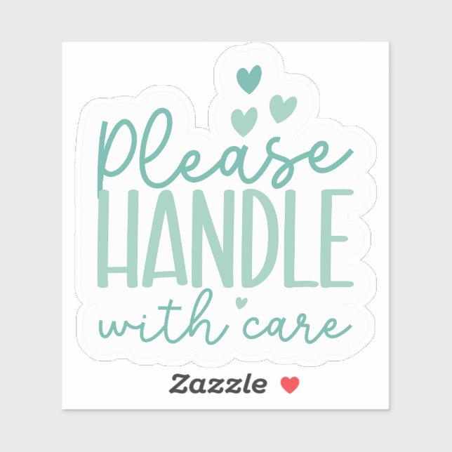 Handle With Care Sticker (Sheet)