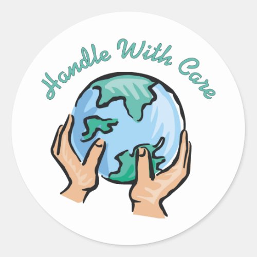 Handle With Care Stickers
