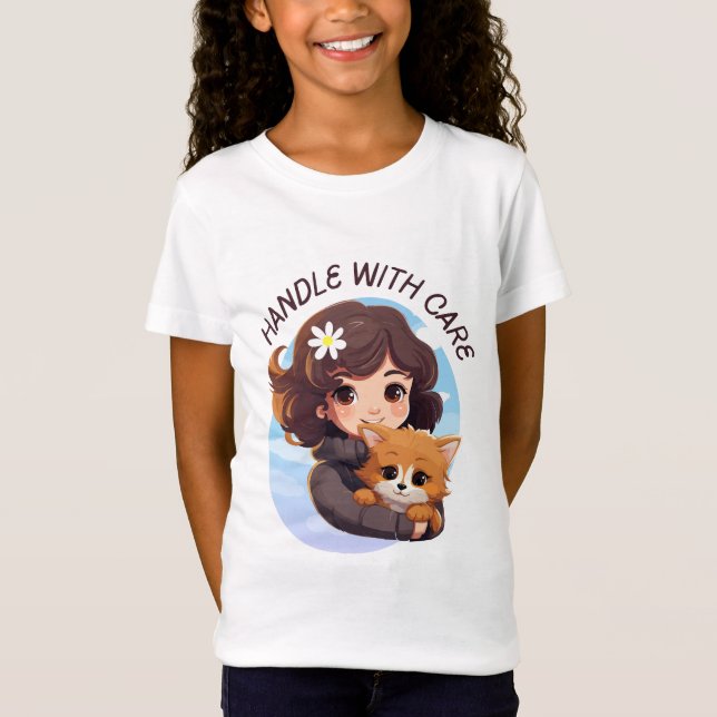 Handle with Care Tee KId T shirt (Front)