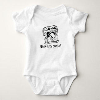 "Handle with Caution!" Baby Bodysuit