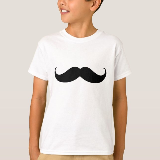 Handlebar Moustache / Mustache T-Shirt (Front)