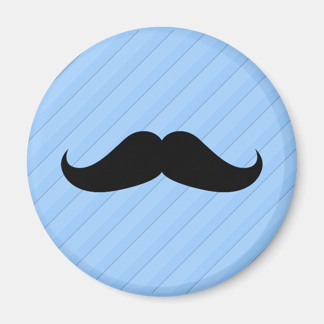Handlebar Mustache Magnet (Front)