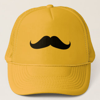 Handlebar Mustache Trucker Hat