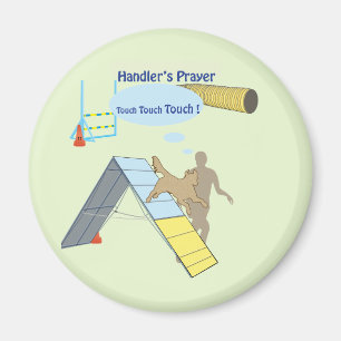 Handler's Prayer Touch Magnet
