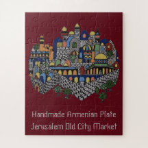 Handmade Armenian Ceramic Plate