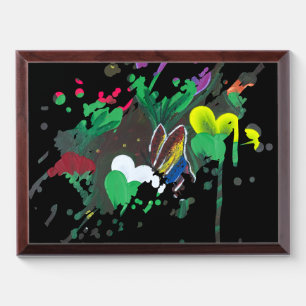 Handmade artwork - Butterfly Bolssom Award Plaque