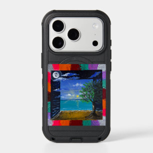 Handmade artwork - Day and Night iPhone 17 Pro Case