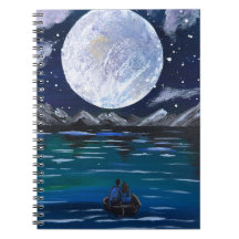 Handmade artwork- Moonlit Love