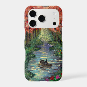 Handmade artwork - Orang trees iPhone 17 Pro Case