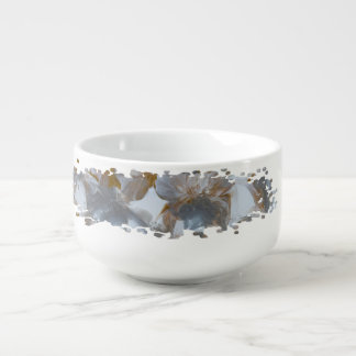 handmade artwork soup mug