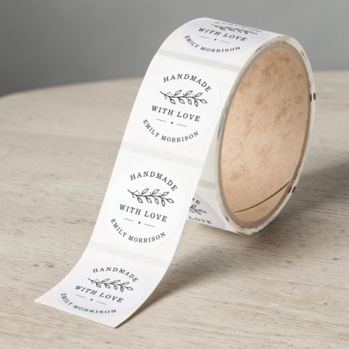 Handmade Botanical Business Company Classic Round Sticker