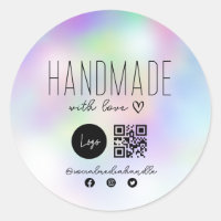 handmade business QR code