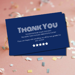 Handmade Business Thank You Card Small Business