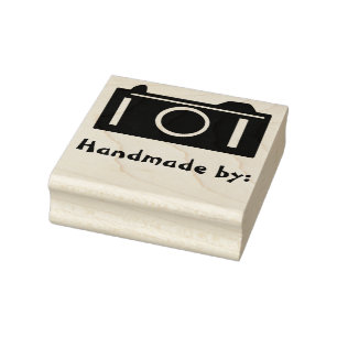 Handmade by Custom Rubber Stamp