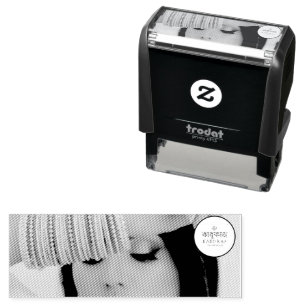 Handmade By karikaj (Your Name ) Self-inking Stamp